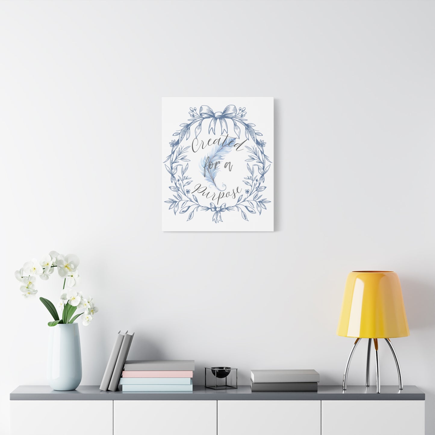 Inspirational Canvas Art - 'Created for a Purpose' Wall Decor
