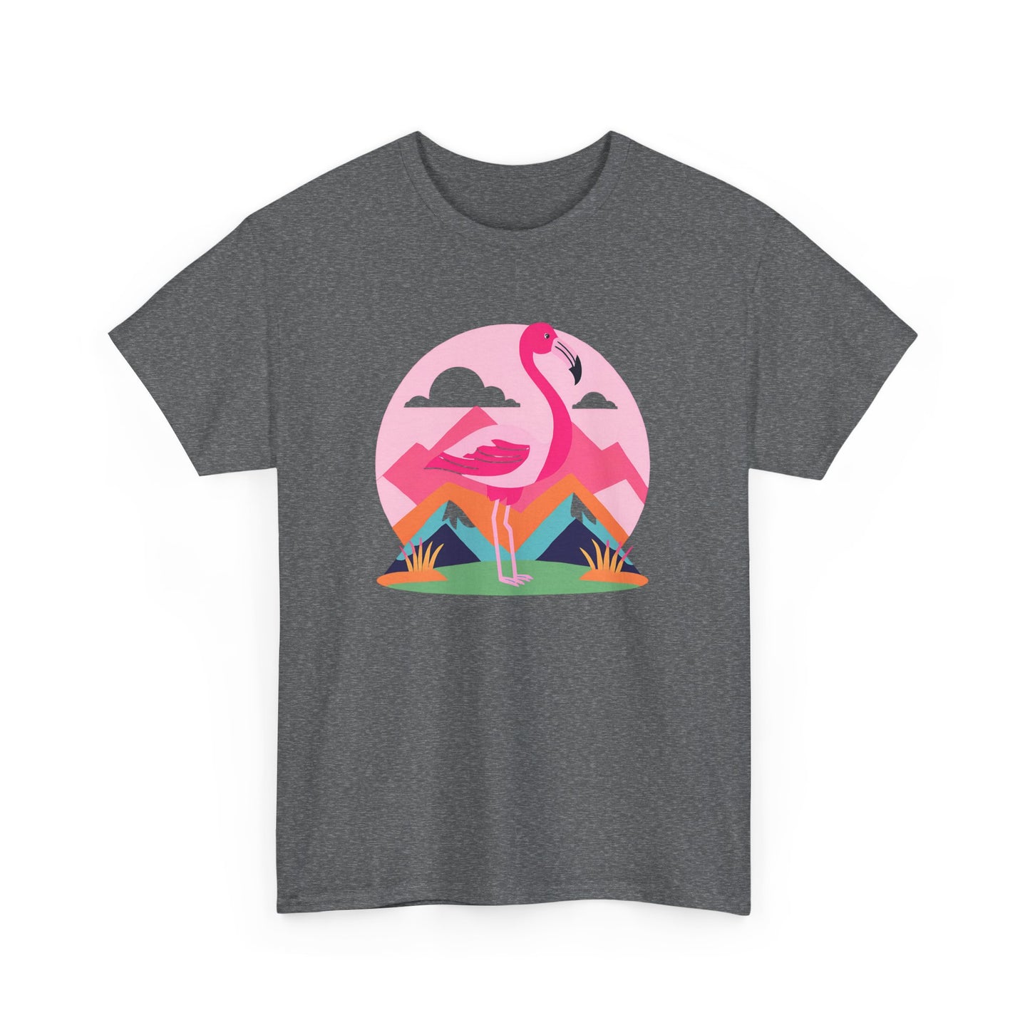 Flamingo Tee- Cotton T-shirt