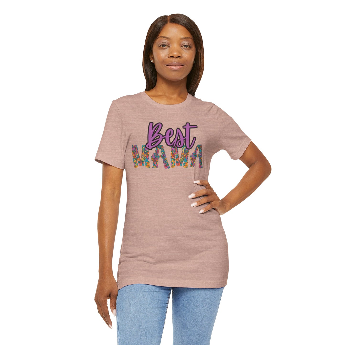 Floral 'Mama' Tee