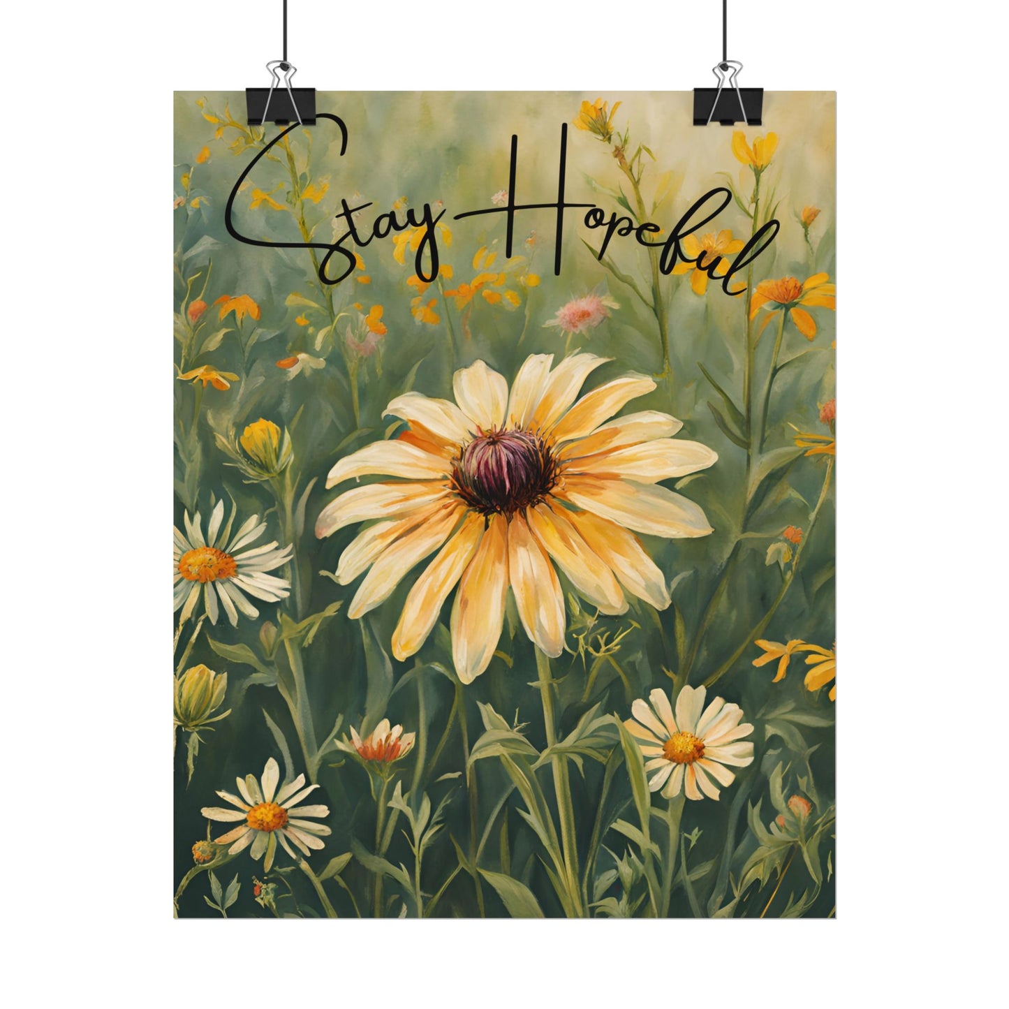 Stay Hopeful-Affirmations Poster