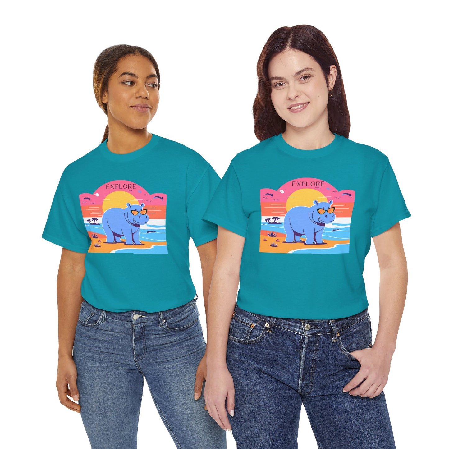 Happy Hippo Tee
