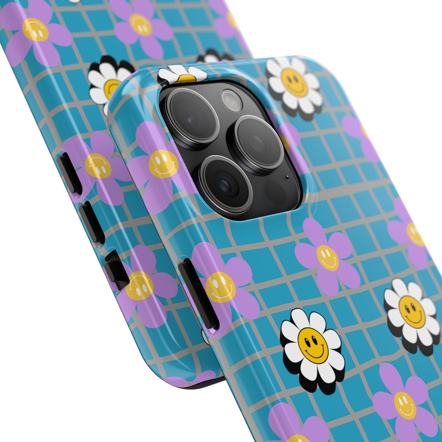 Flower Smiley Phone Case