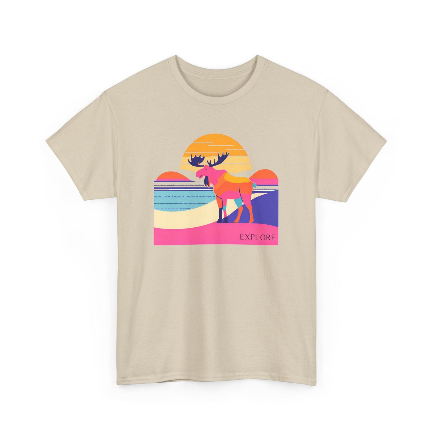 Explore Moose Tee - Adventure Lovers