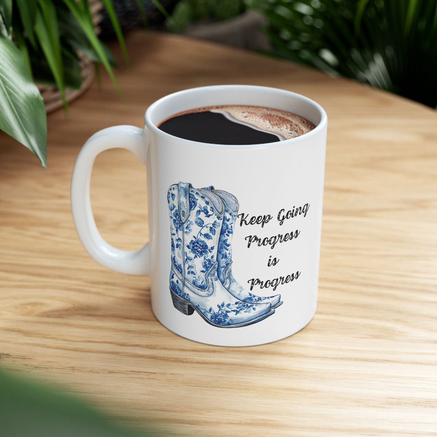 Inspirational Floral Mug