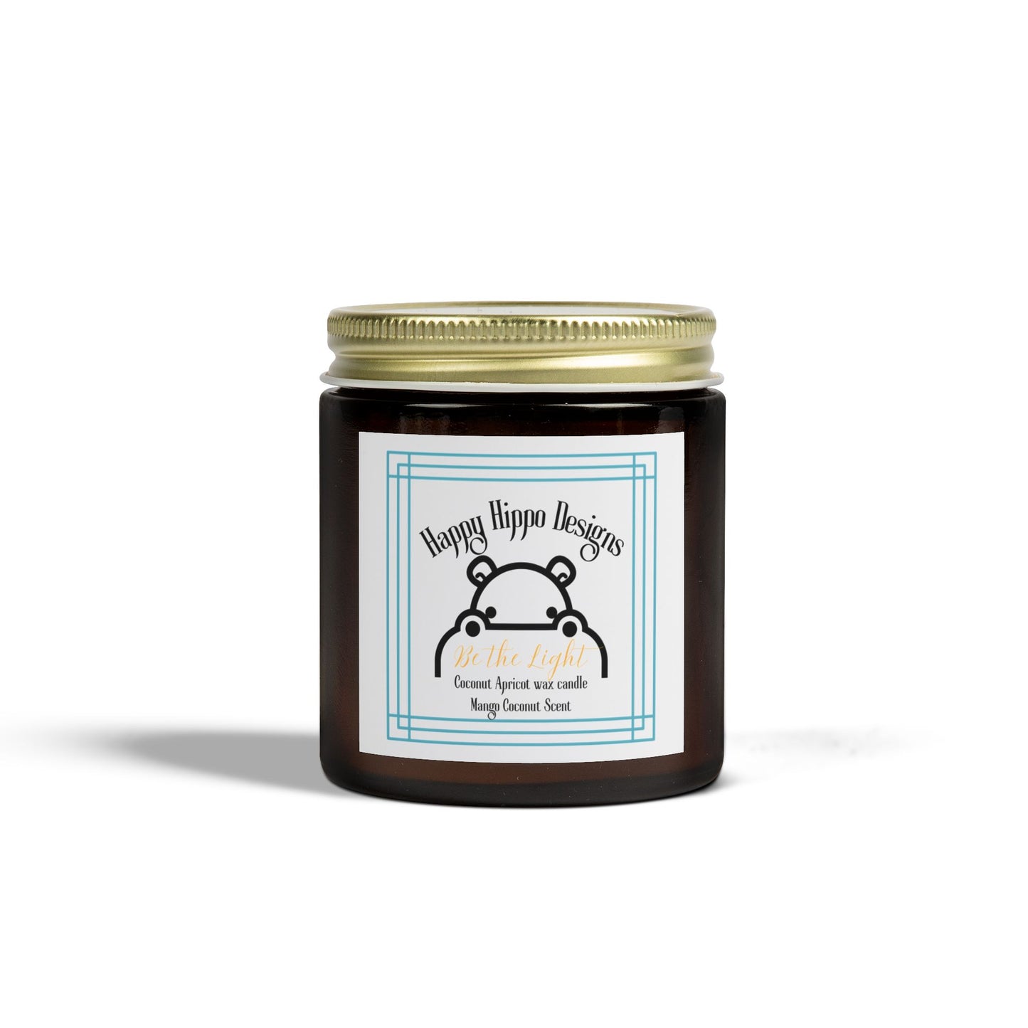 Scented Candle - Be the Light, Mango and Coconut Scent