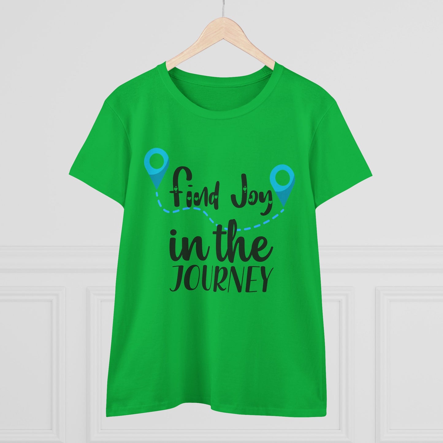 Cotton Tee - Find Joy in the Journey Graphic Shirt
