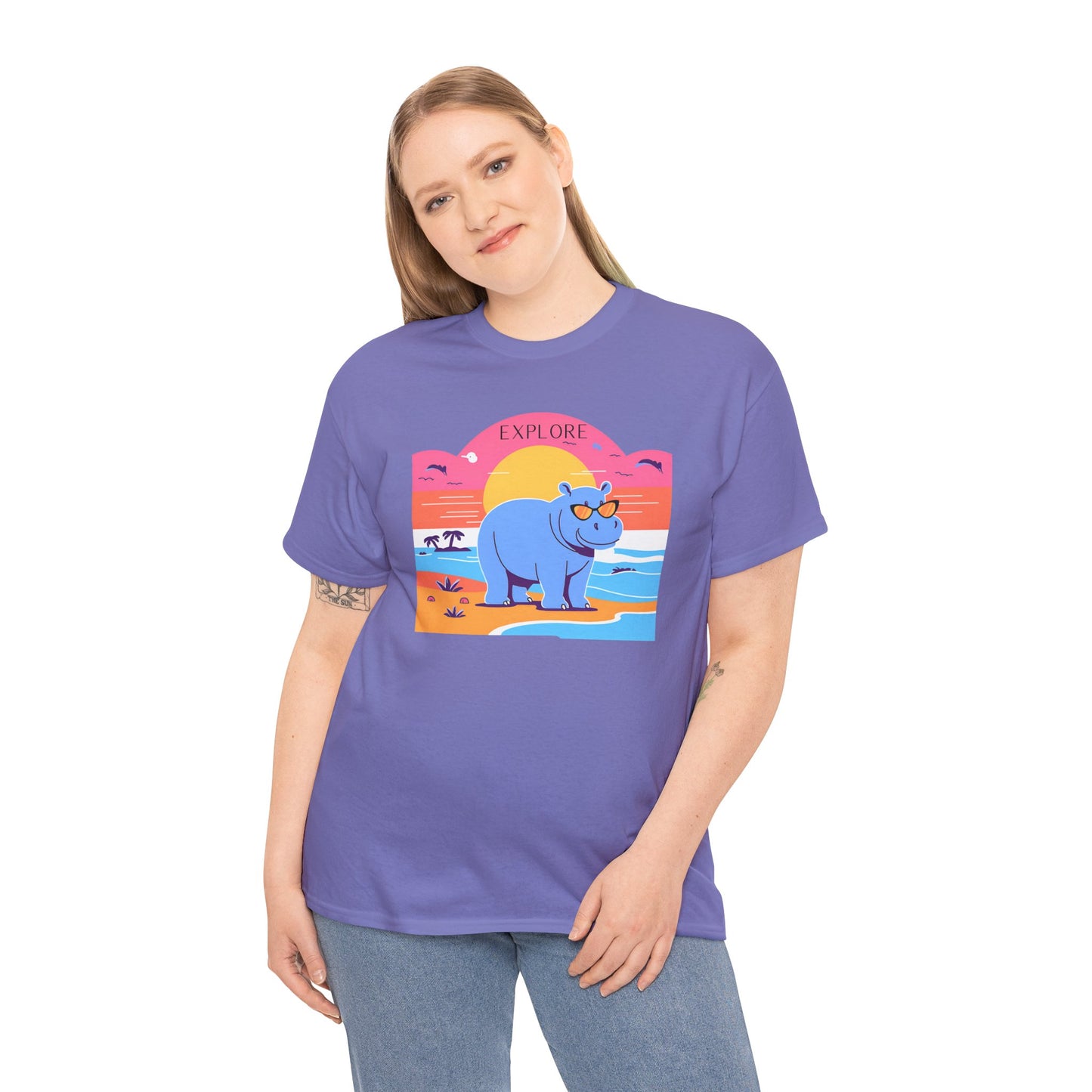 Happy Hippo Tee