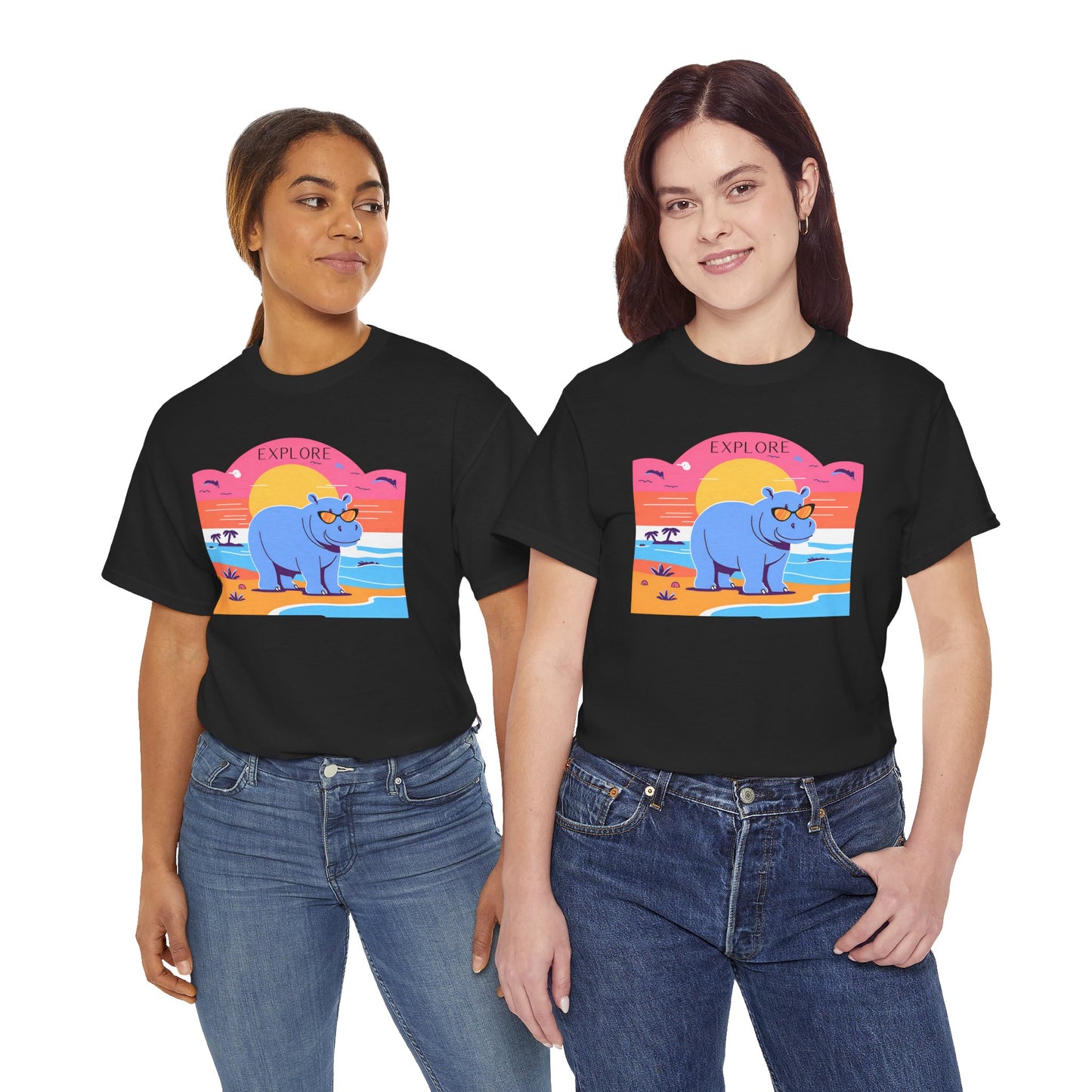 Happy Hippo Tee