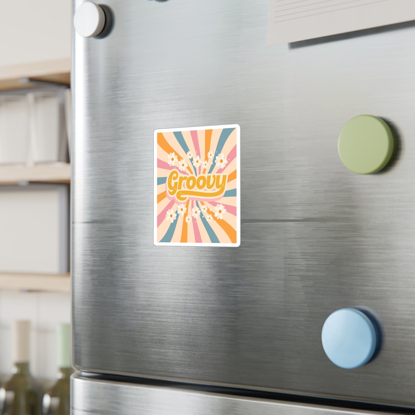Vinyl Decal - Groovy Neutral Color Sticker