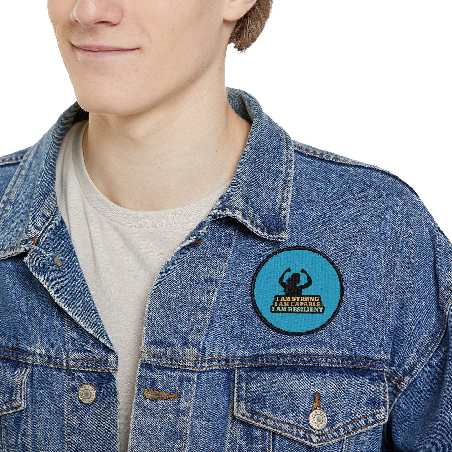 Iron-On Patches - Positive Affirmation, I am Strong