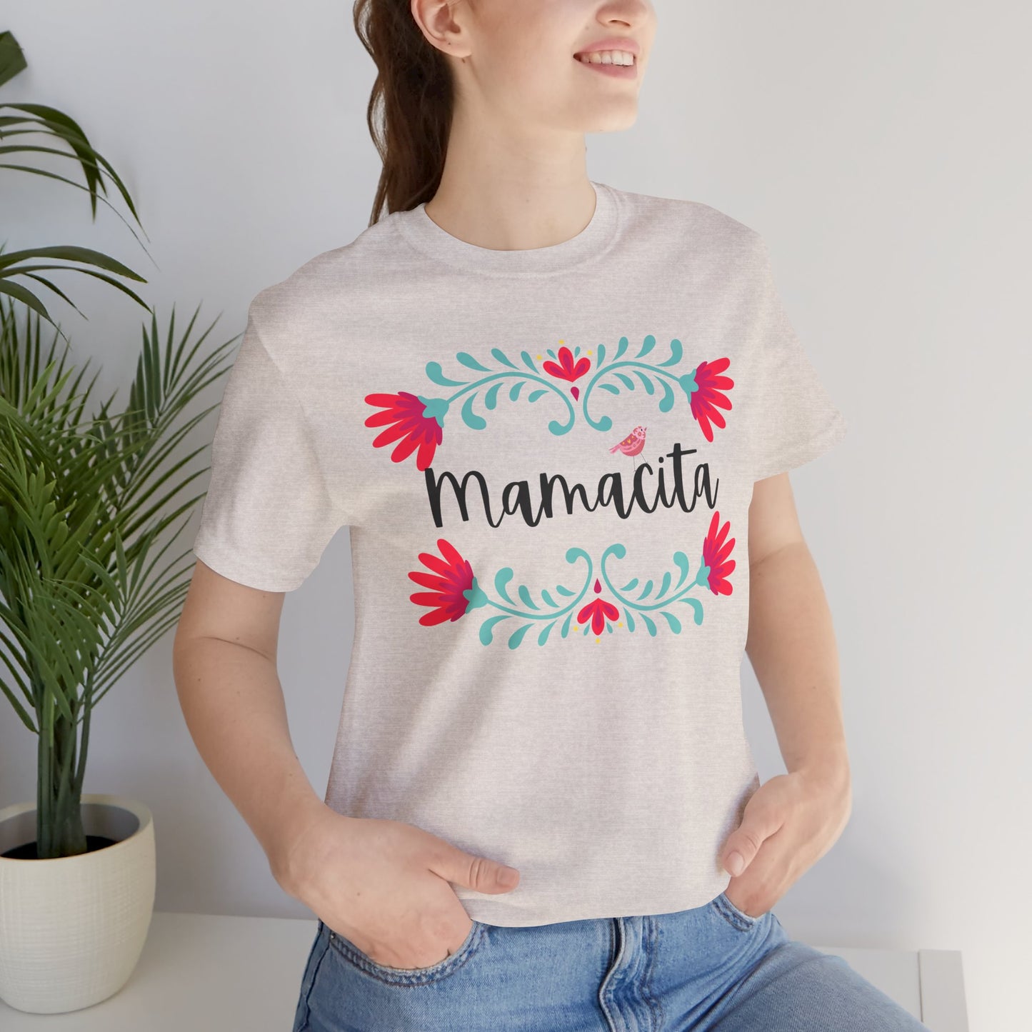 Mamacita- Mexican art inspired Floral Tee