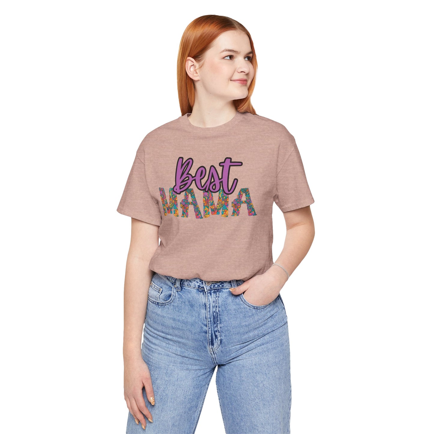 Floral 'Mama' Tee