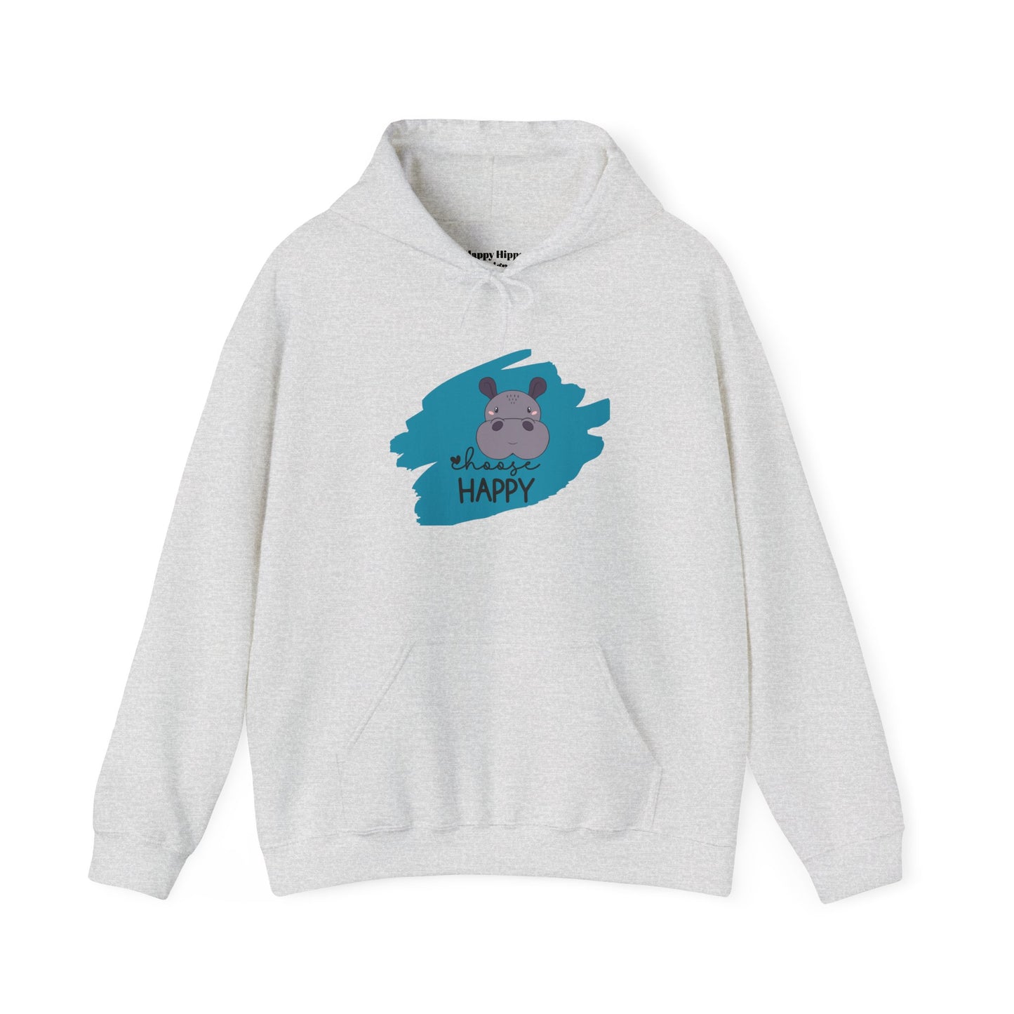 Hooded Sweatshirt - Choose Happy Choose Comfy