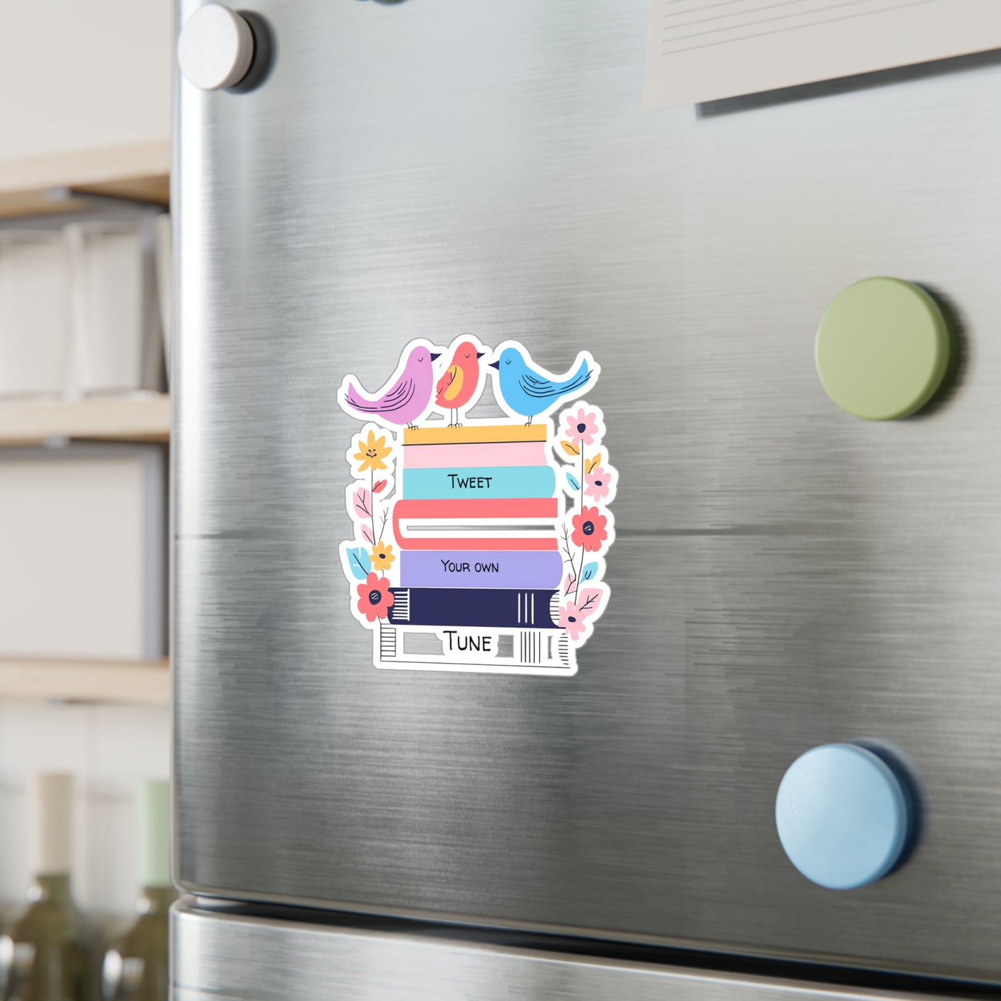 Tweet Your Own Tune-Vinyl Decal sticker