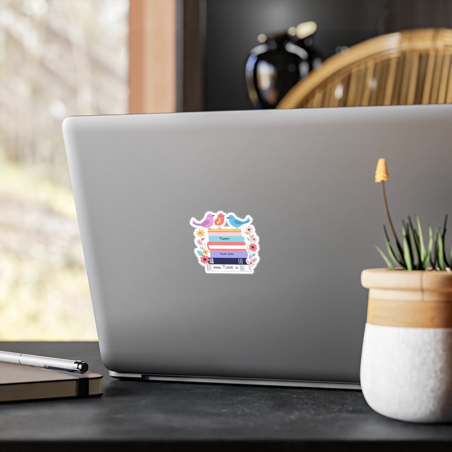 Tweet Your Own Tune-Vinyl Decal sticker