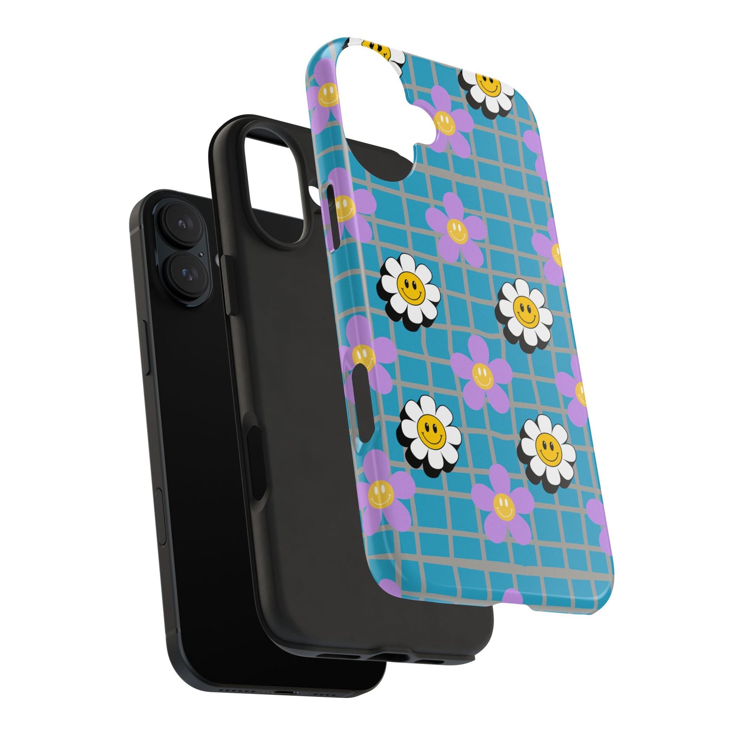 Flower Smiley Phone Case