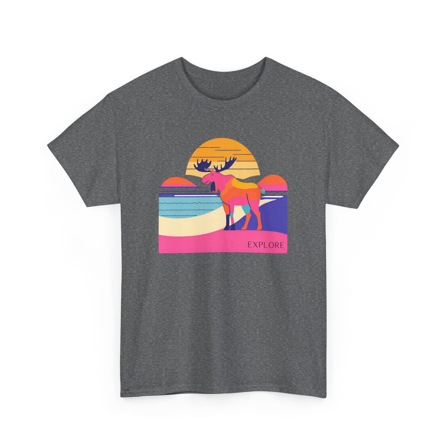 Explore Moose Tee - Adventure Lovers