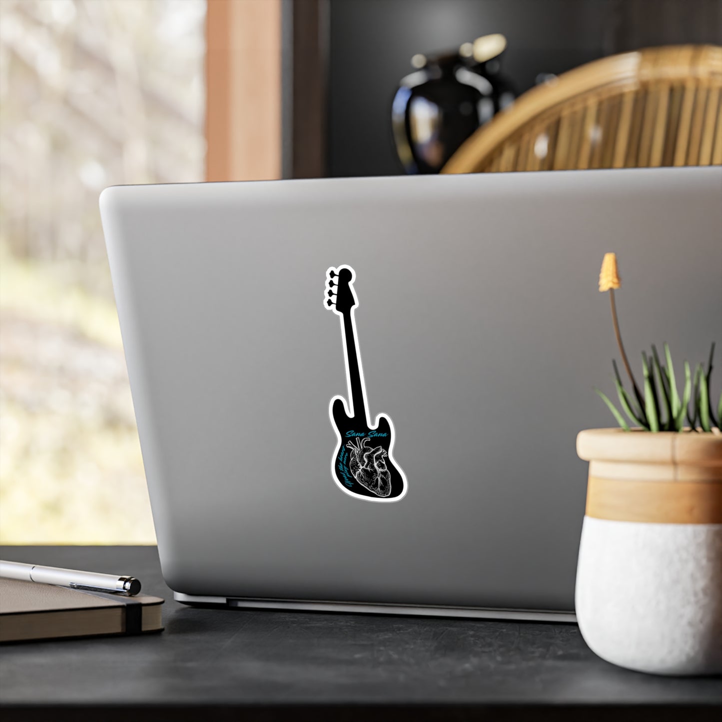 Vinyl Decal - Heal the heart, Play more Sana Sana