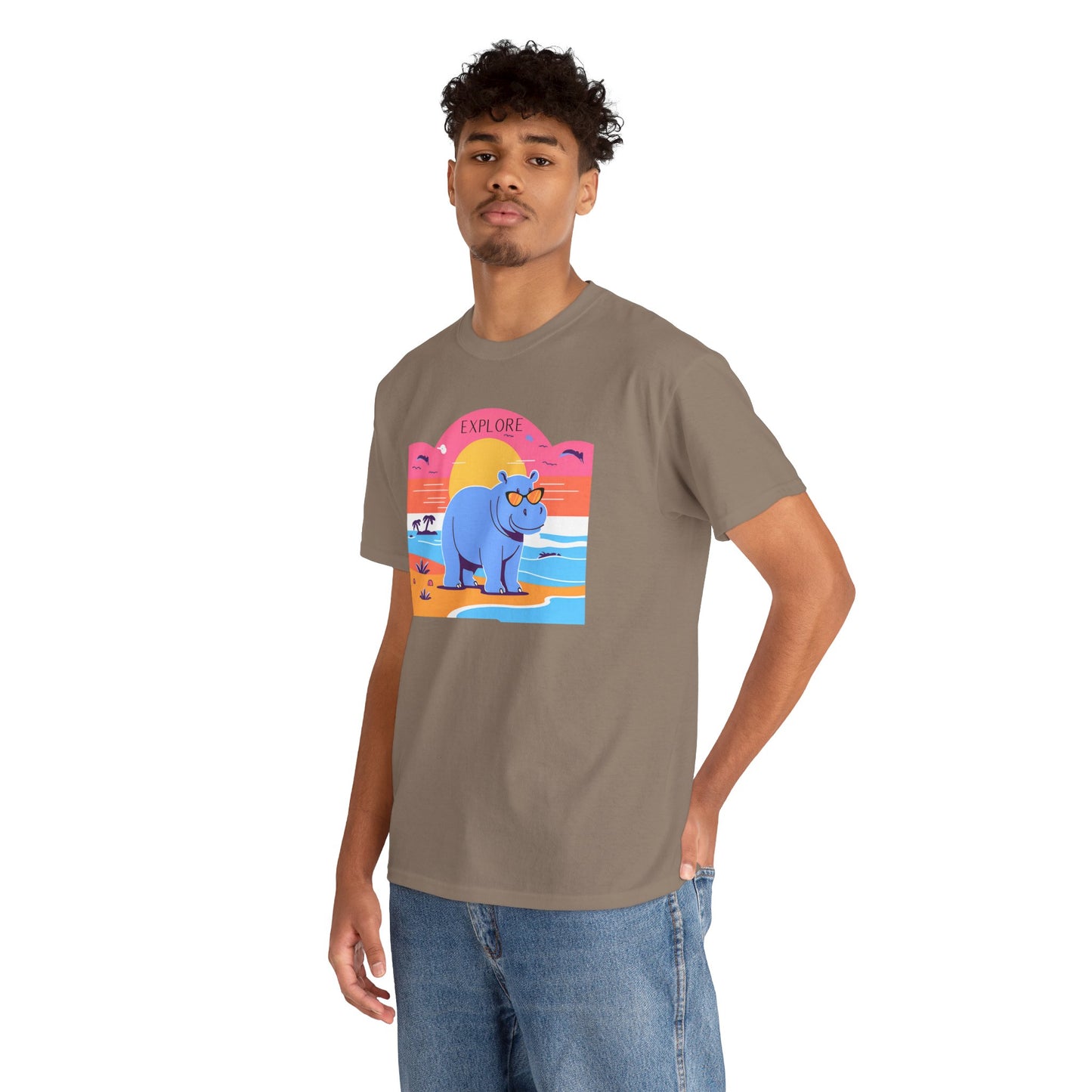 Happy Hippo Tee