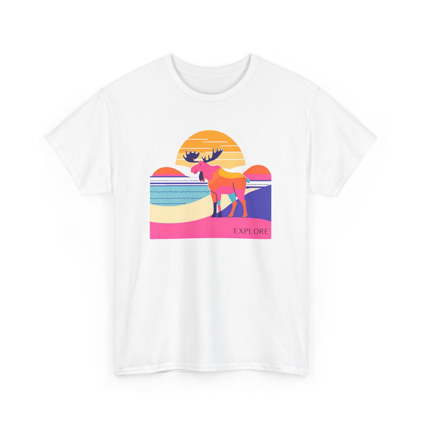 Explore Moose Tee - Adventure Lovers
