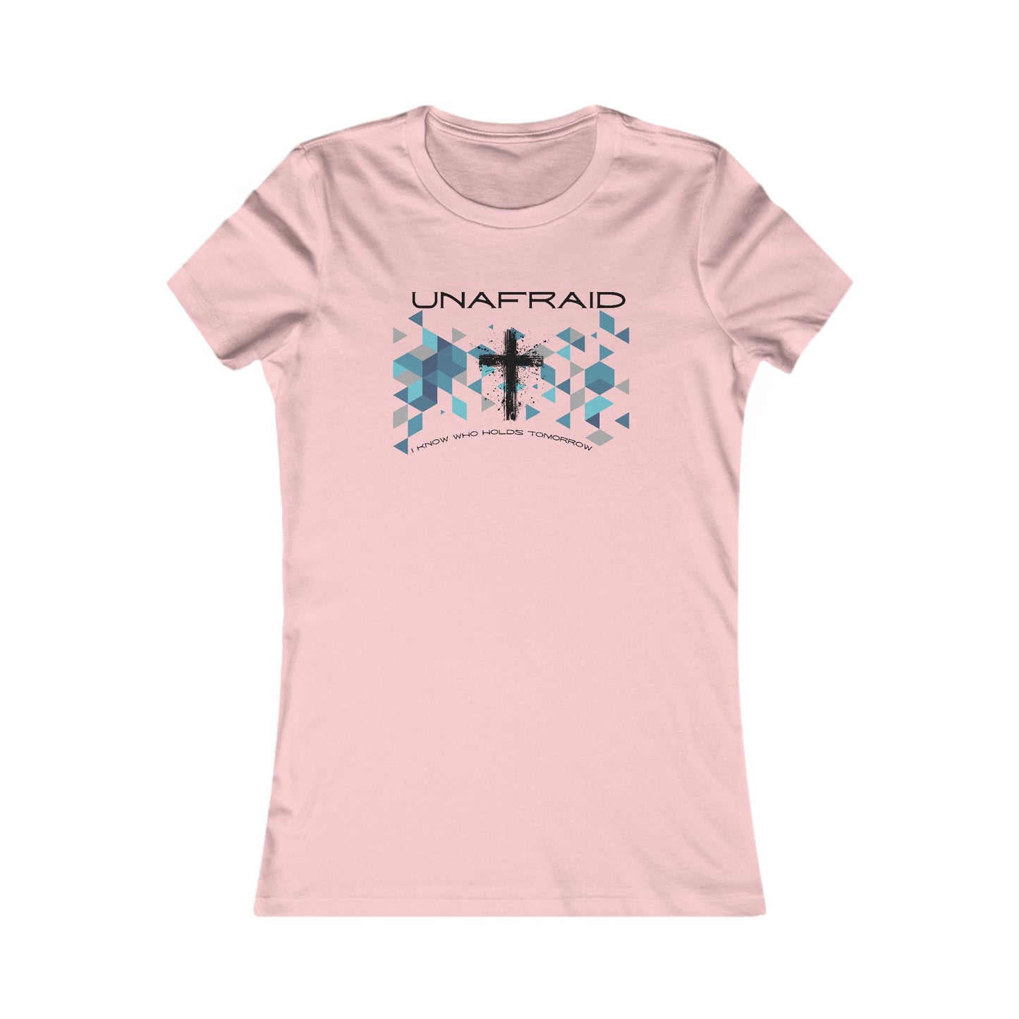 Women's Inspirational Tee - Unafraid Graphic Shirt