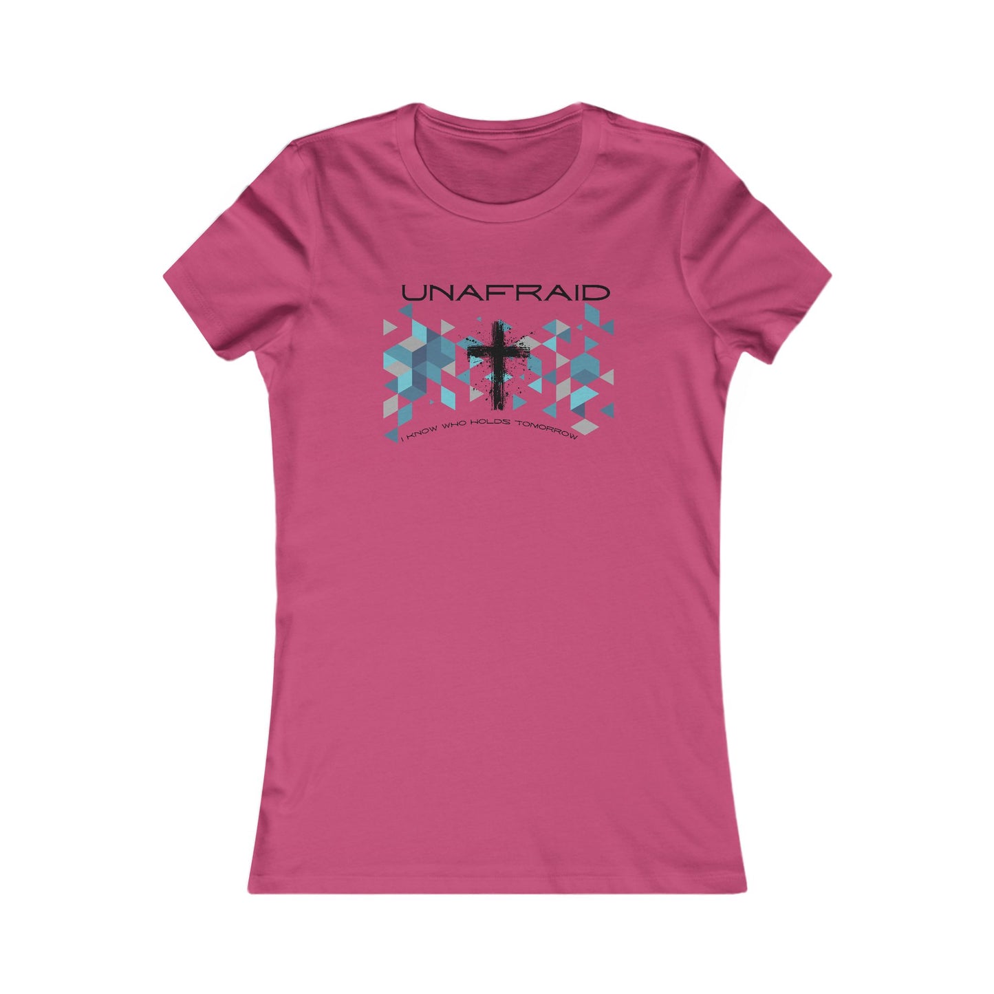Women's Inspirational Tee - Unafraid Graphic Shirt
