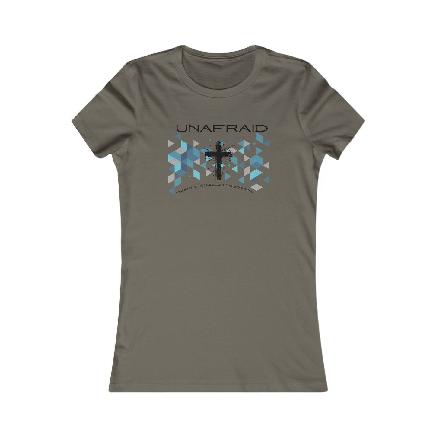 Women's Inspirational Tee - Unafraid Graphic Shirt