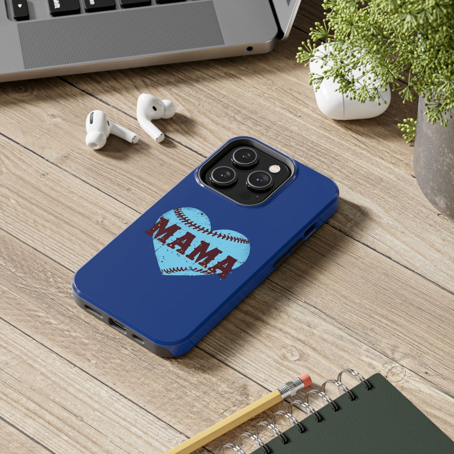 Baseball Mama-Tough Phone Cases