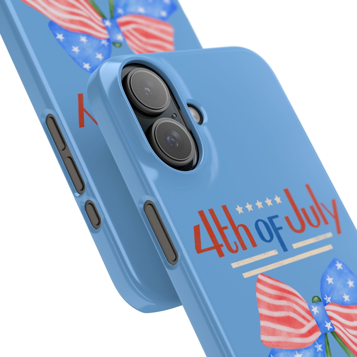 Patriotic Slim Phone Cases for 4th of July | Americana Accessories, Summer Gift, Holiday Celebration, Phone Protection