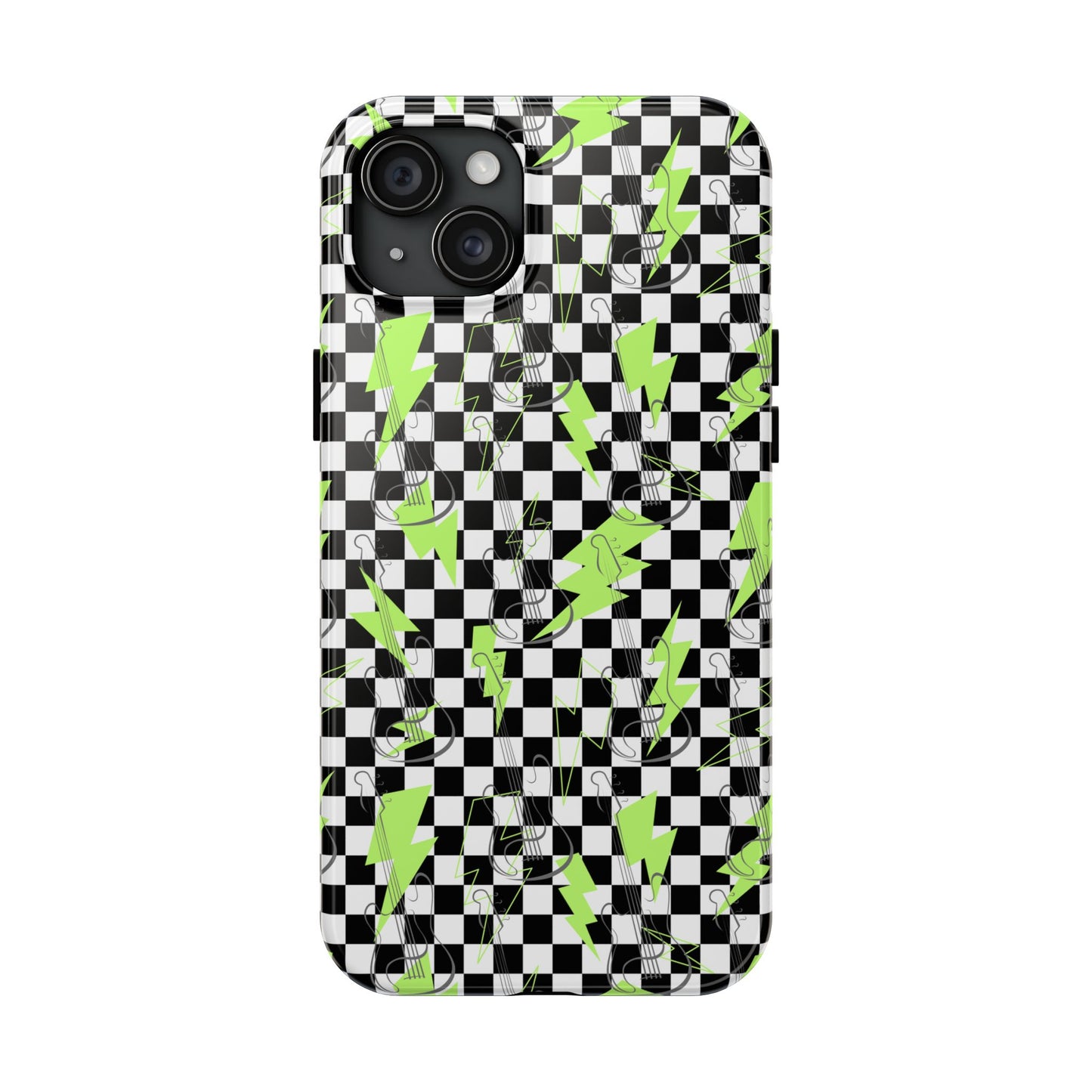 Phone Case - Lightening Guitar Rock the Day Design