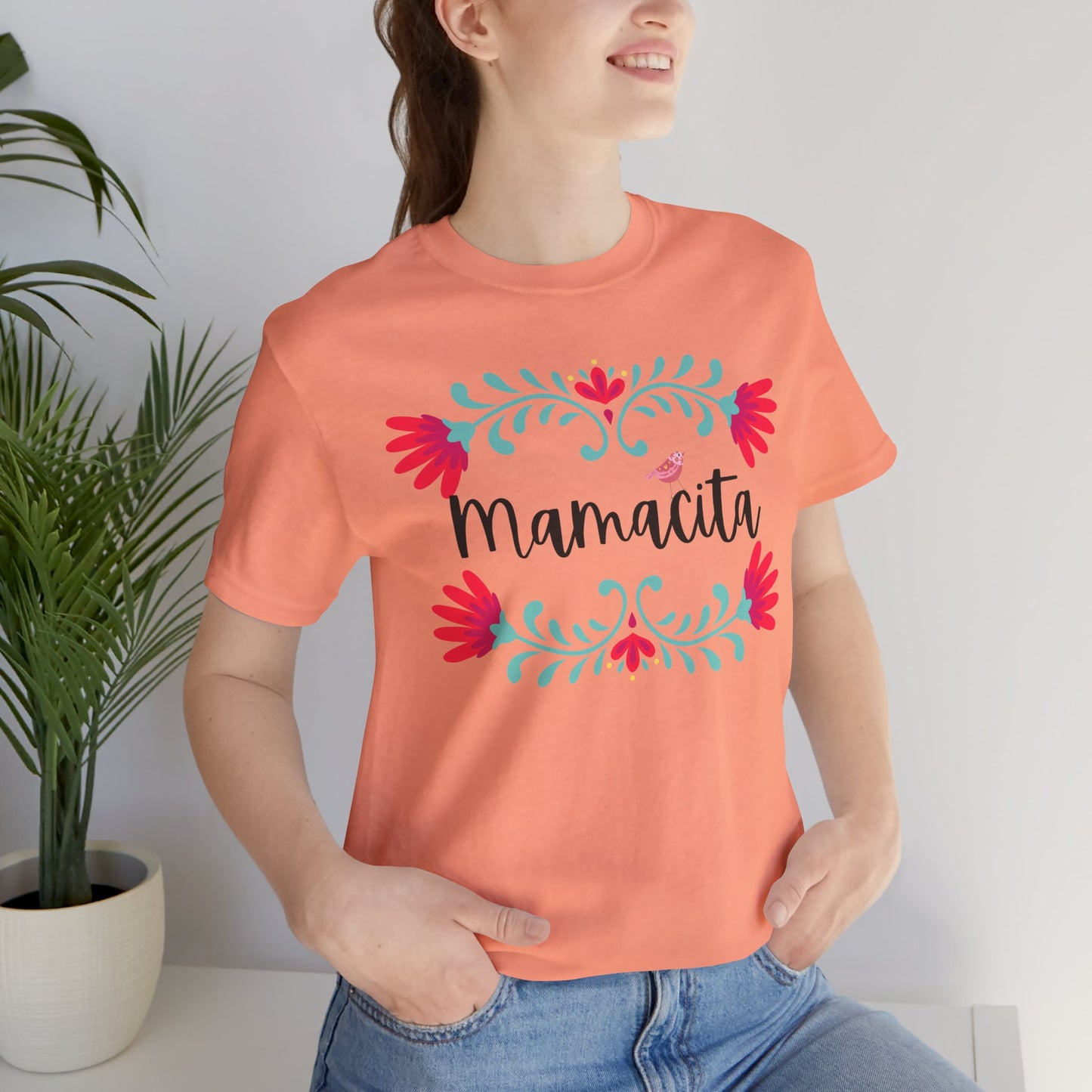 Mamacita- Mexican art inspired Floral Tee