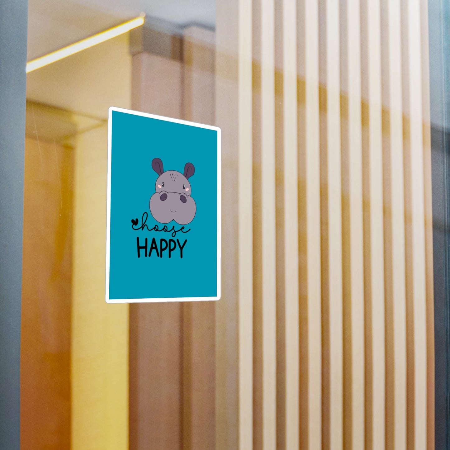 Decal Sticker Set Choose Happy Reminder - Kiss-Cut Vinyl Decals