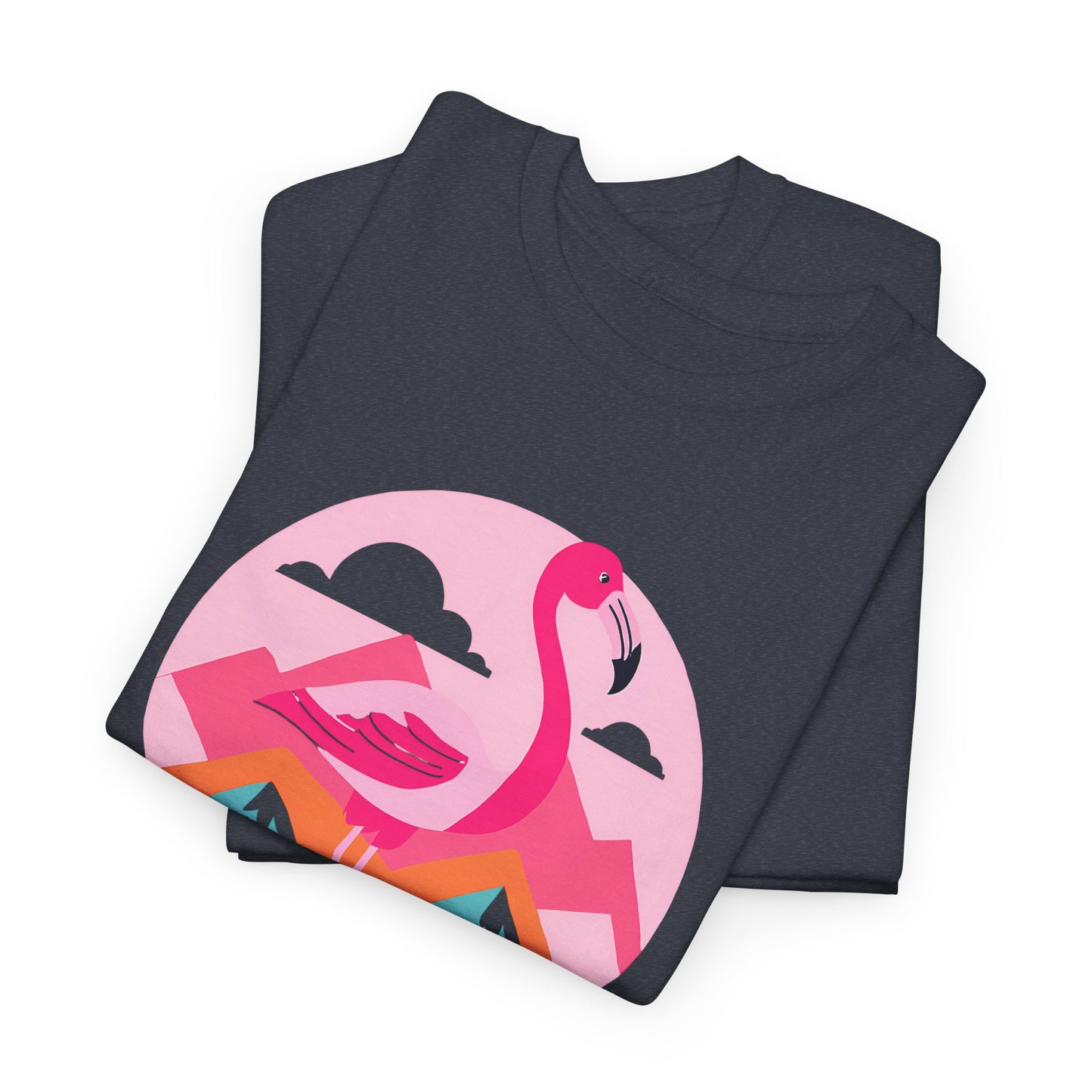 Flamingo Tee- Cotton T-shirt