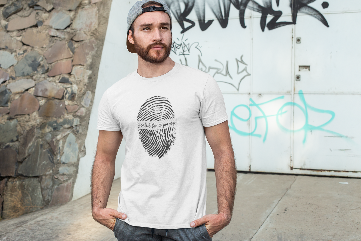 Created for a purpose-Faith-Based Encouragement T-Shirt
