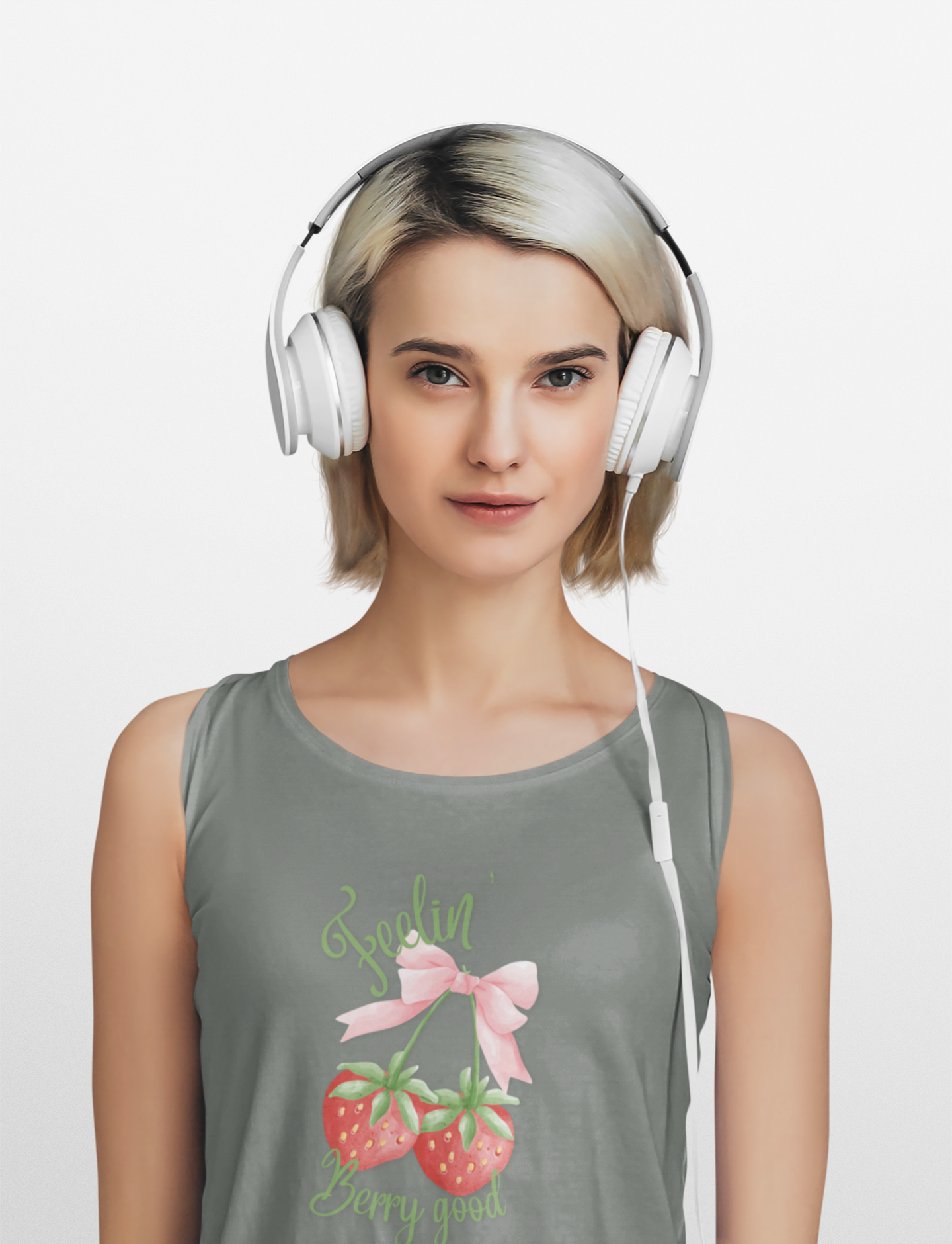 Feelin' Berry Good Unisex Tank Top