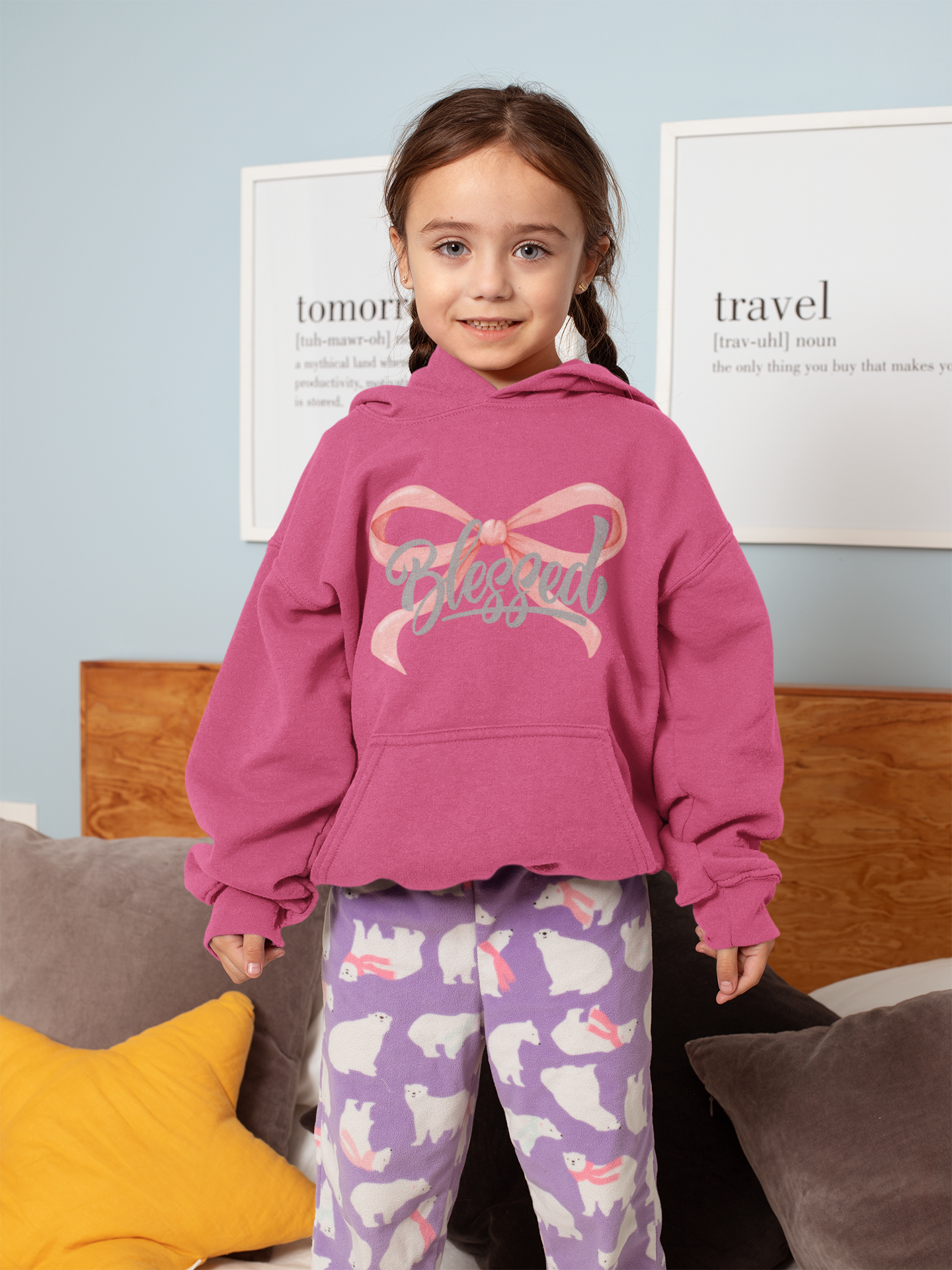 Blessed Youth Hooded Sweatshirt - Christian Apparel