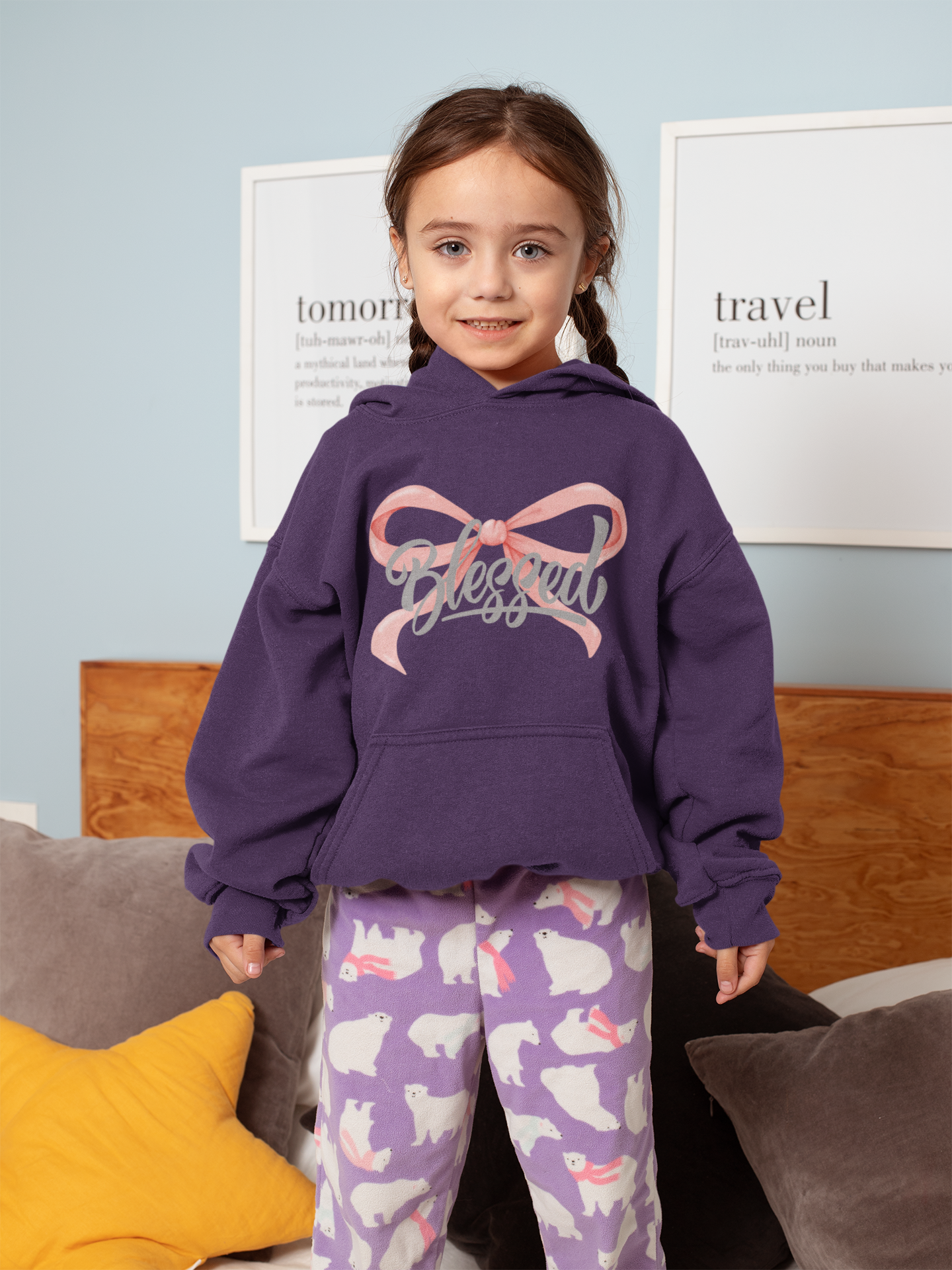 Blessed Youth Hooded Sweatshirt - Christian Apparel