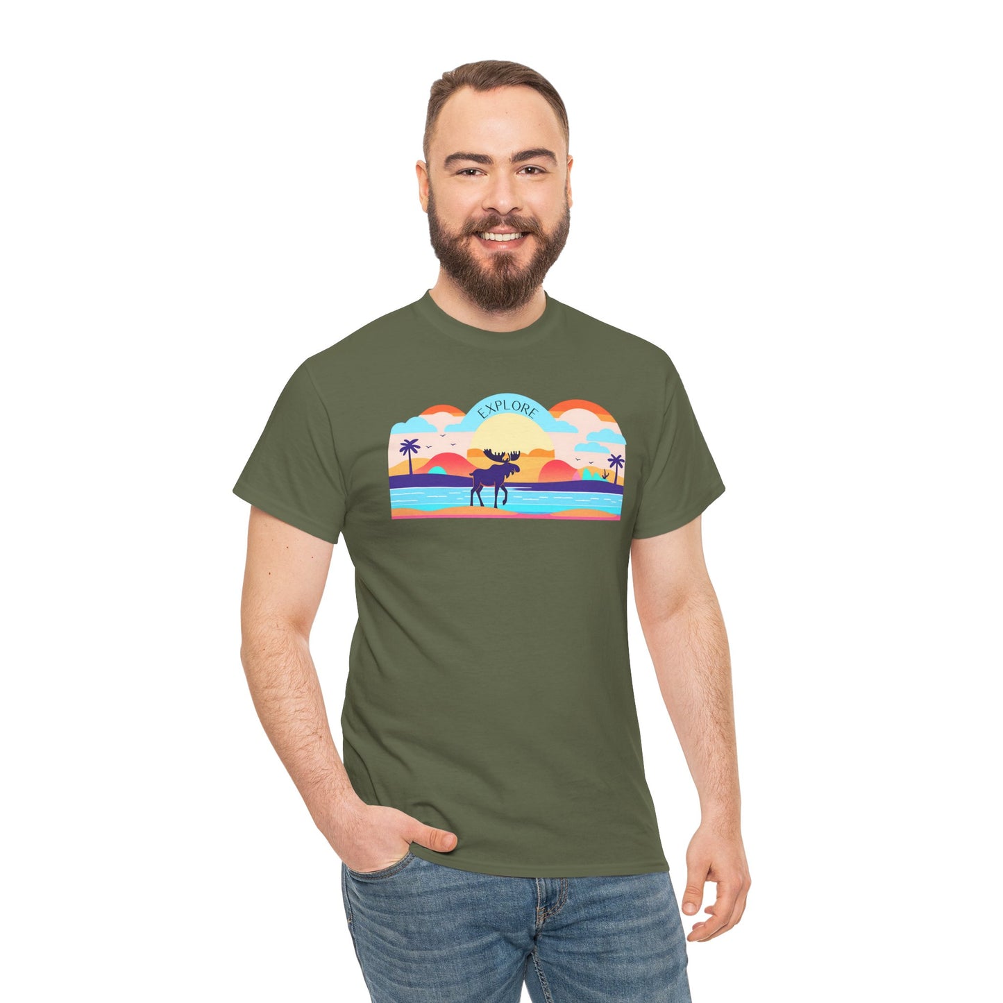 Moose Explorer Tee