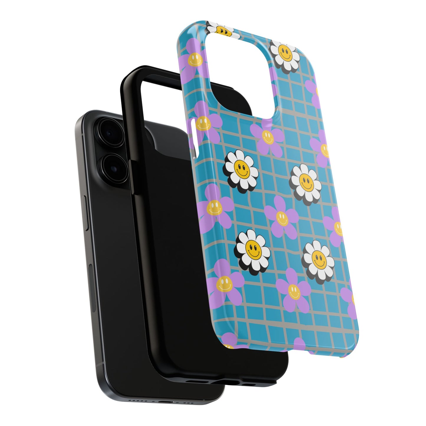 Flower Smiley Phone Case