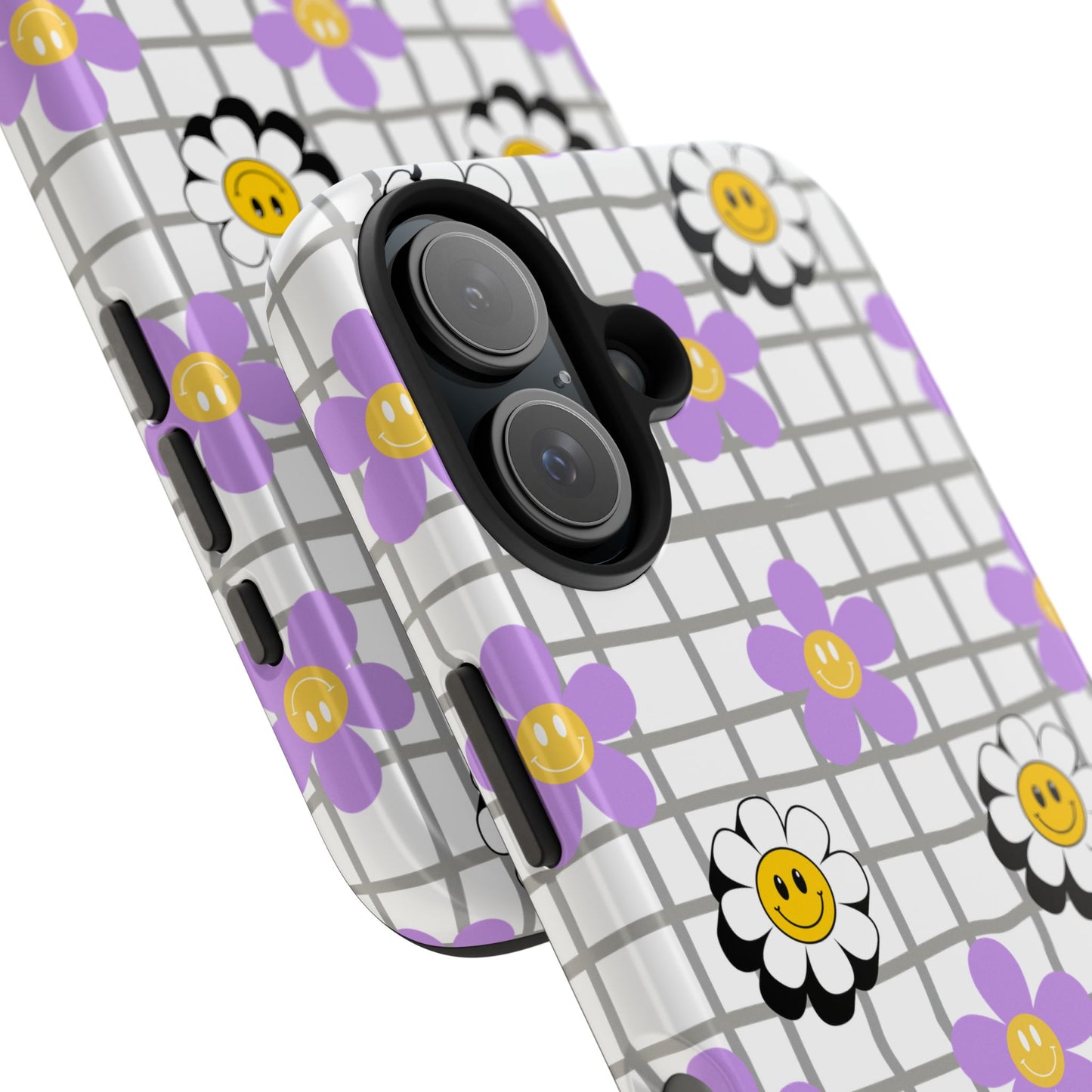 Phone Case - Flower Smiley Design