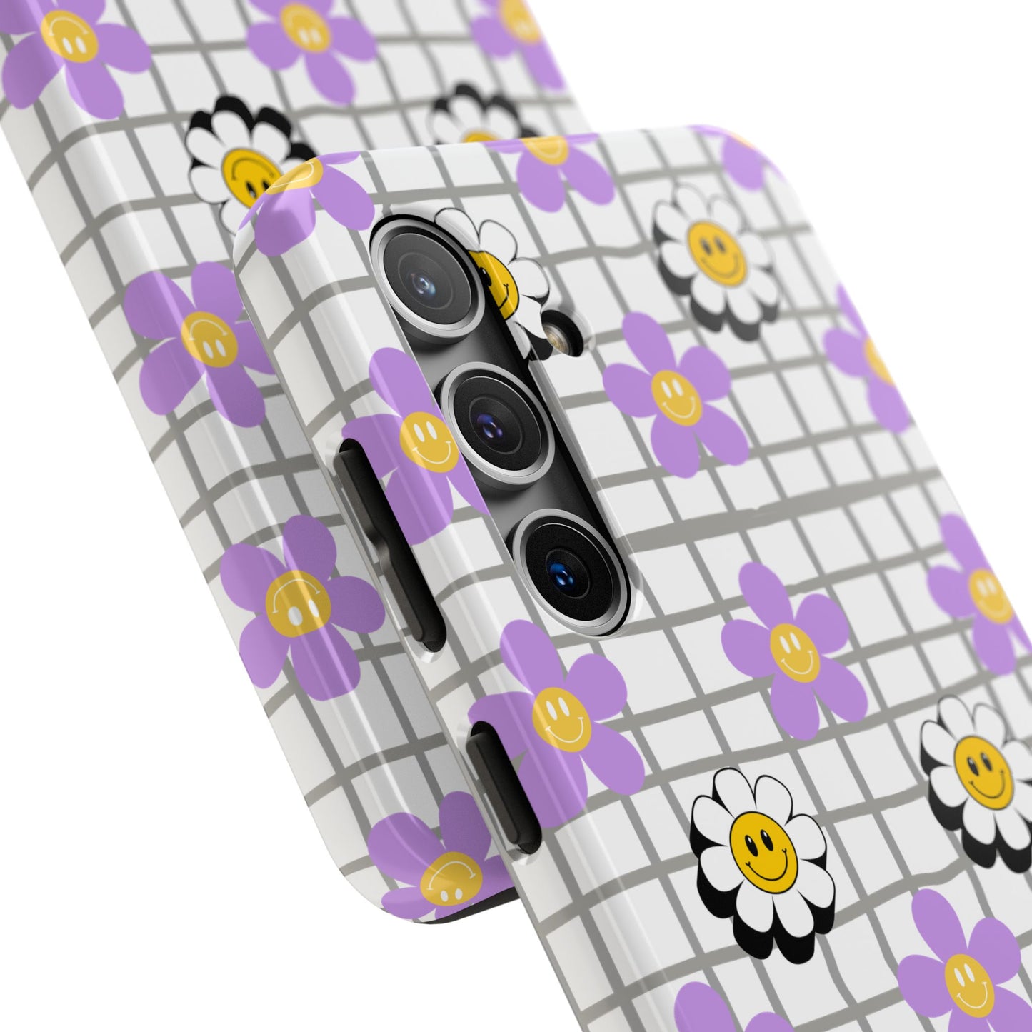 Phone Case - Flower Smiley Design