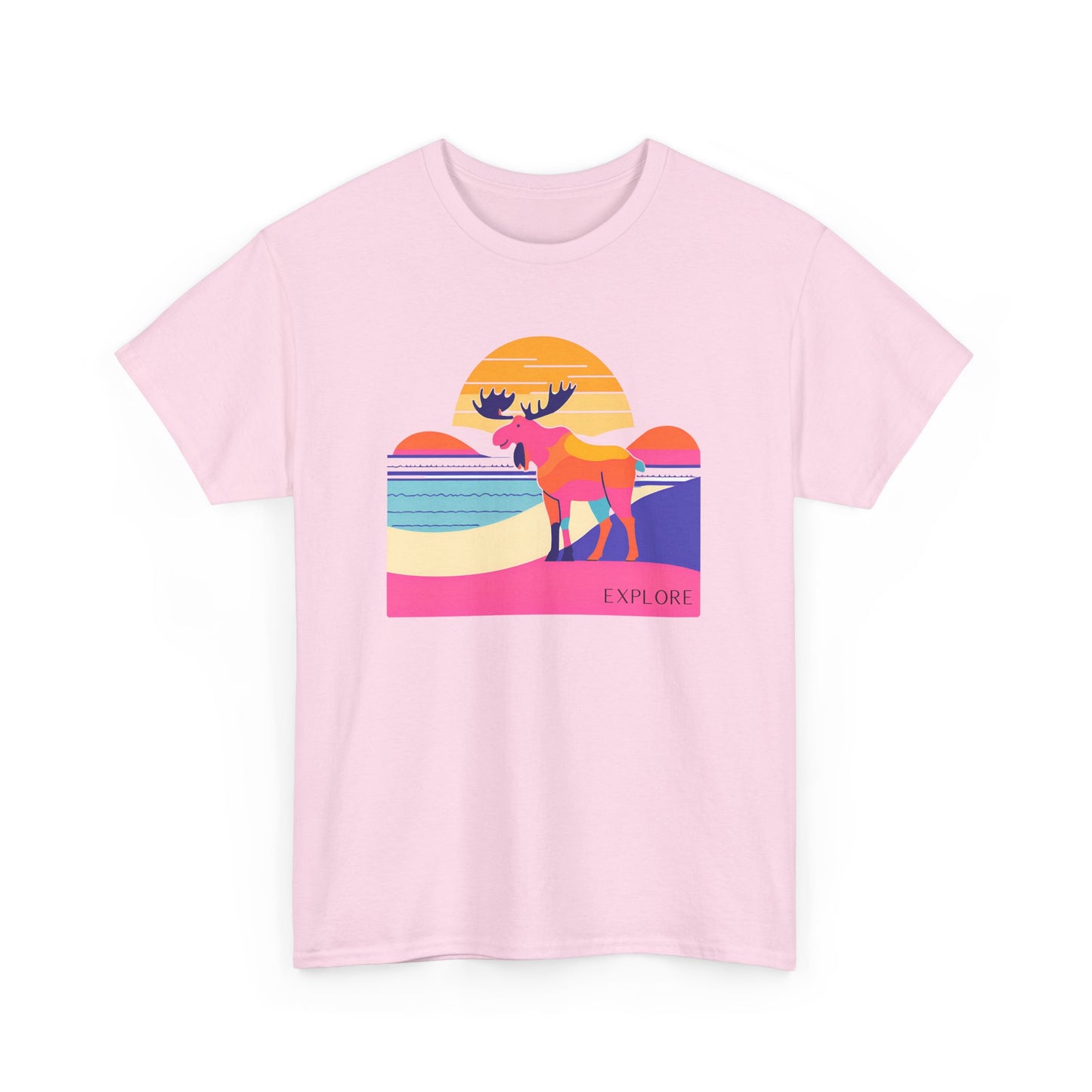 Explore Moose Tee - Adventure Lovers