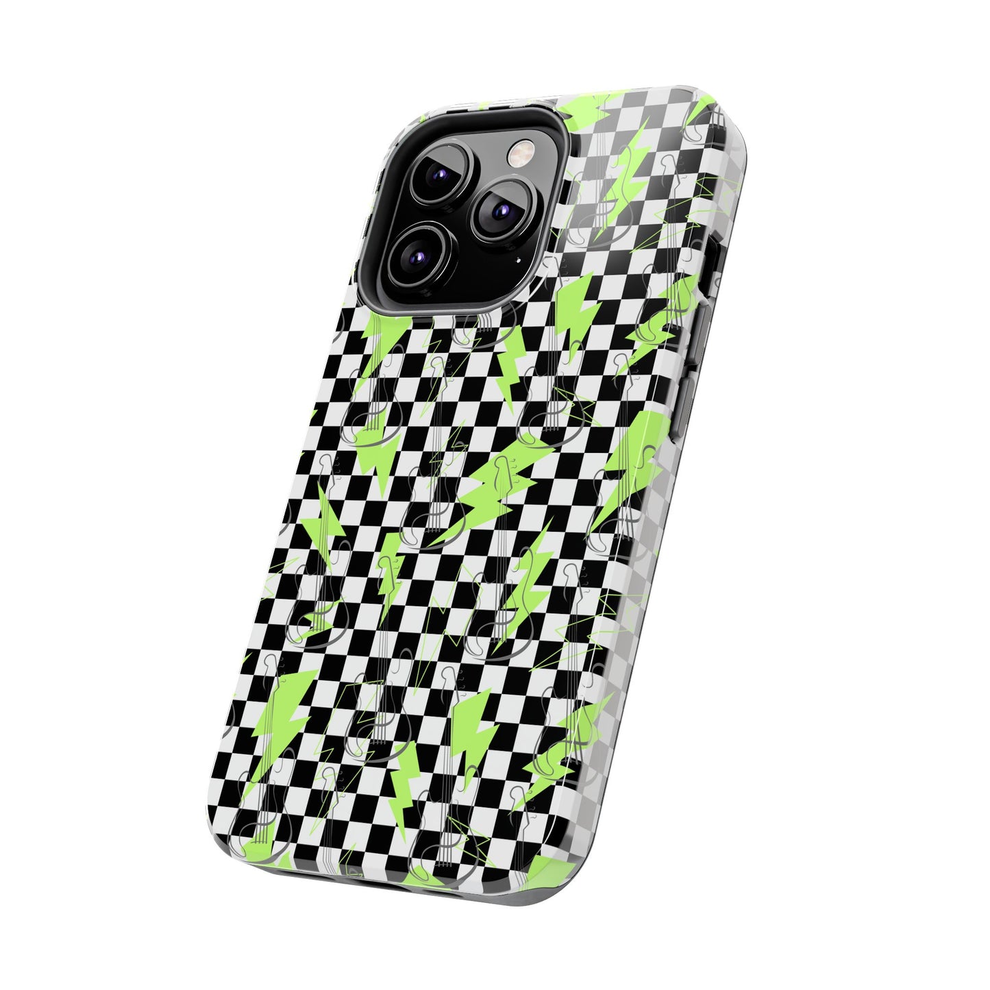Phone Case - Lightening Guitar Rock the Day Design