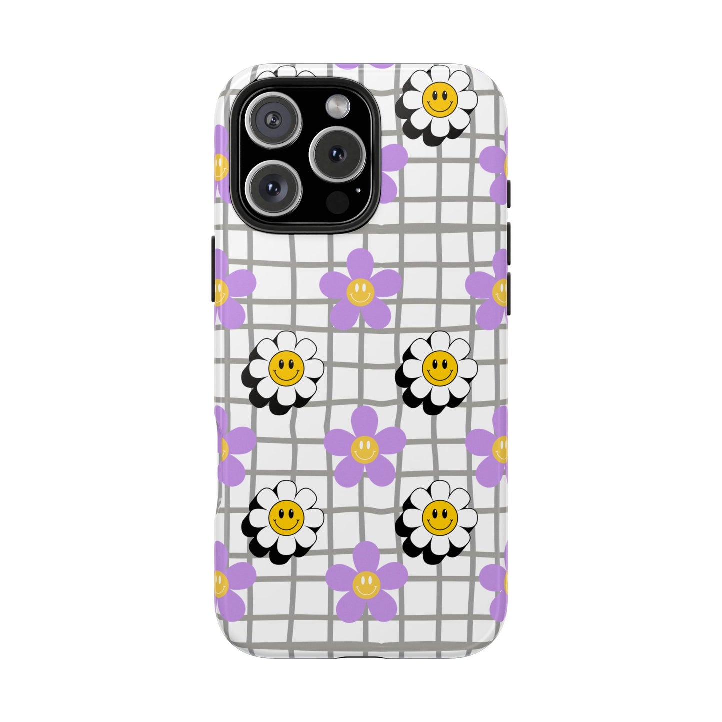 Phone Case - Flower Smiley Design