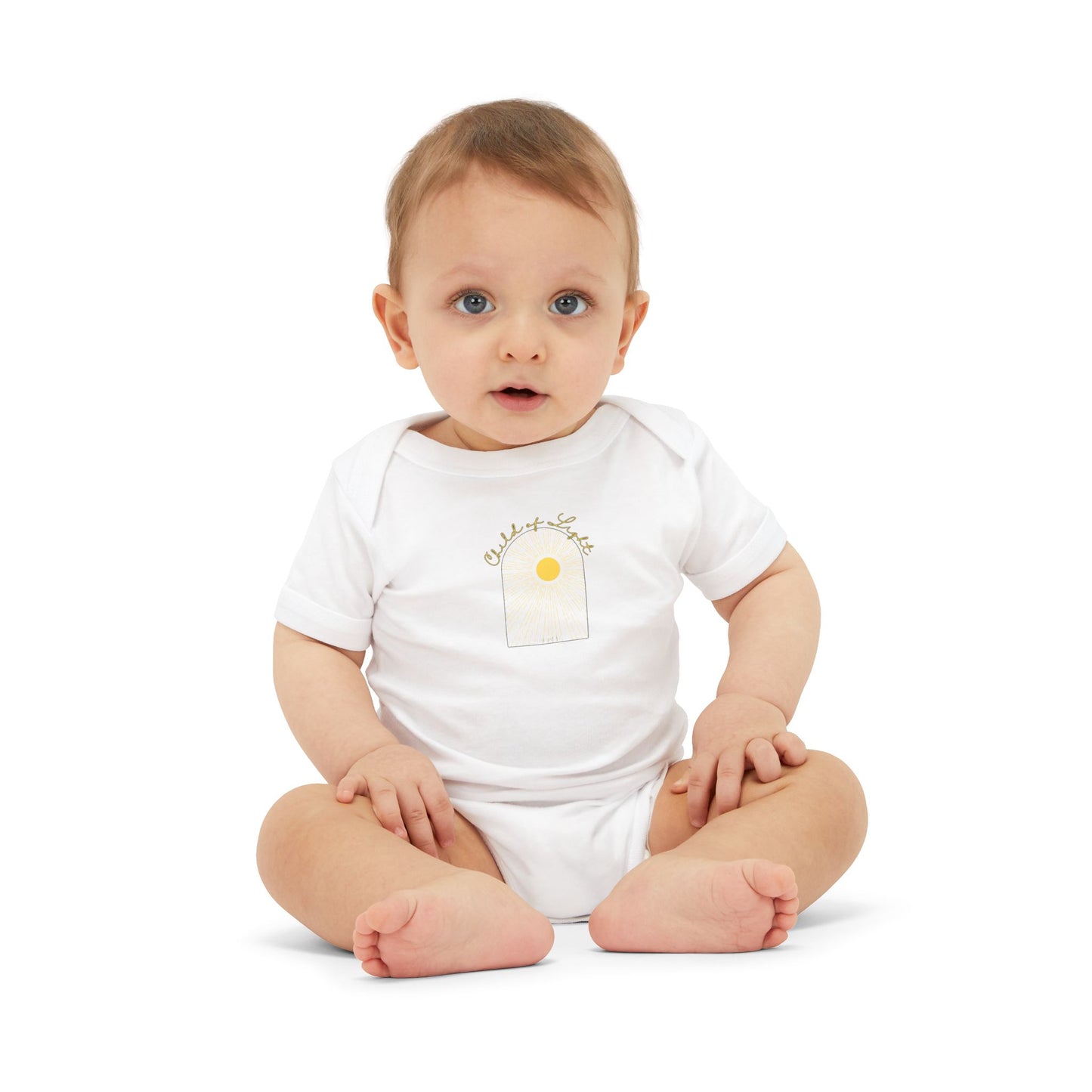 Onesie Infant Jersey with Child of Light Ephesians 5:8 Verse