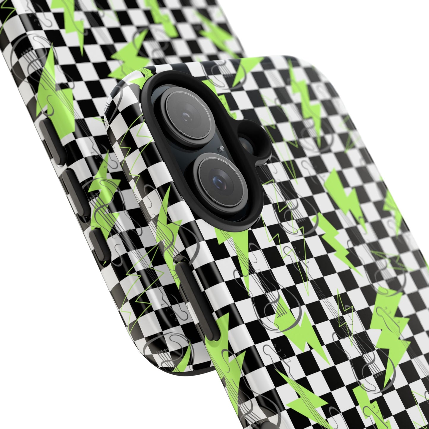Phone Case - Lightening Guitar Rock the Day Design