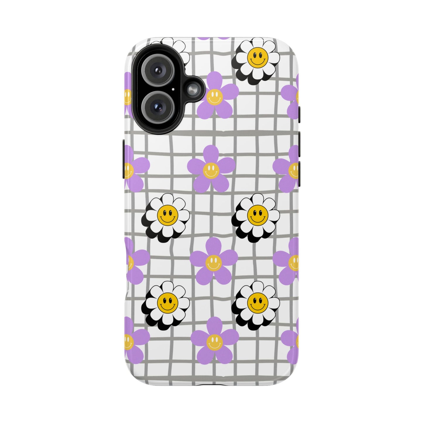 Phone Case - Flower Smiley Design