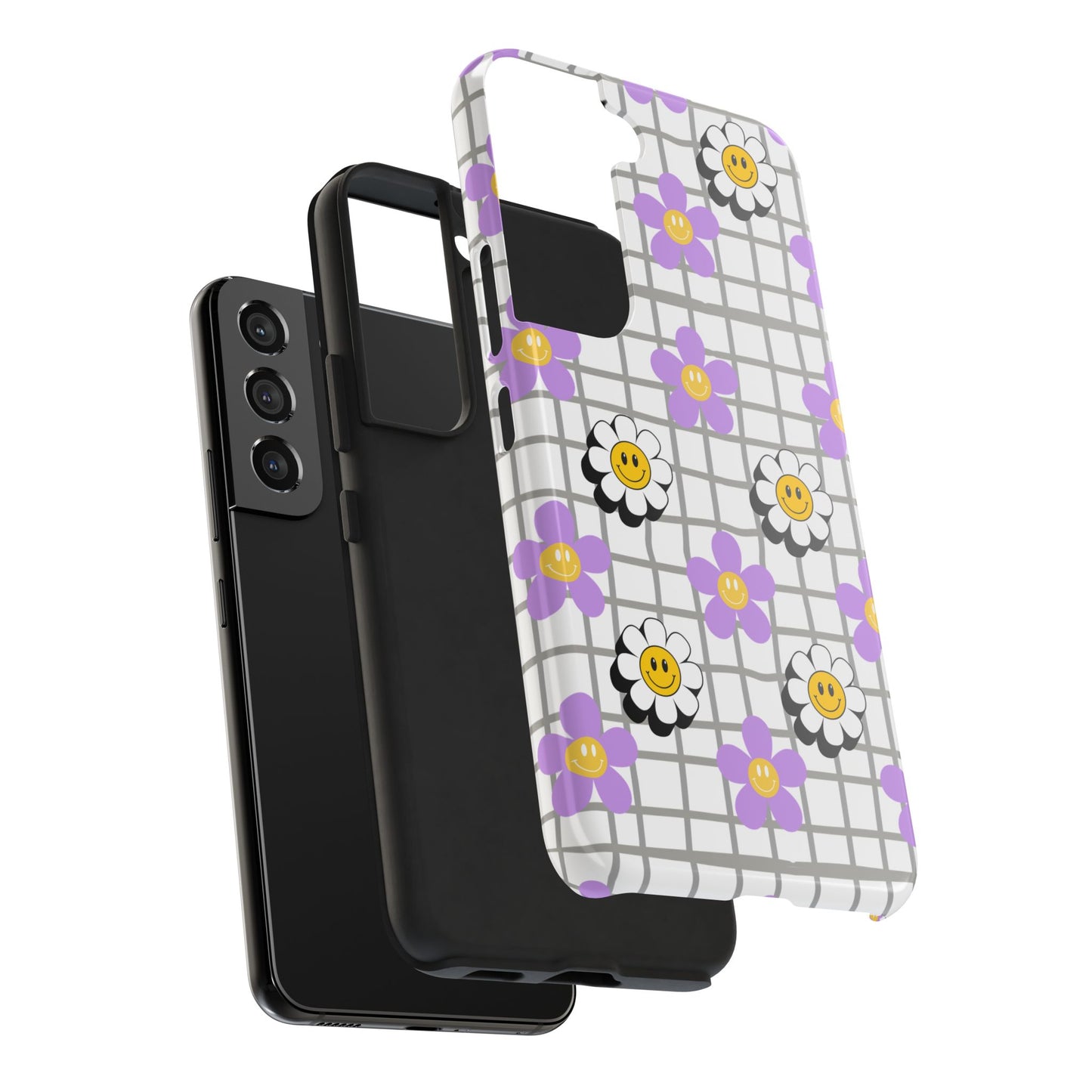 Phone Case - Flower Smiley Design