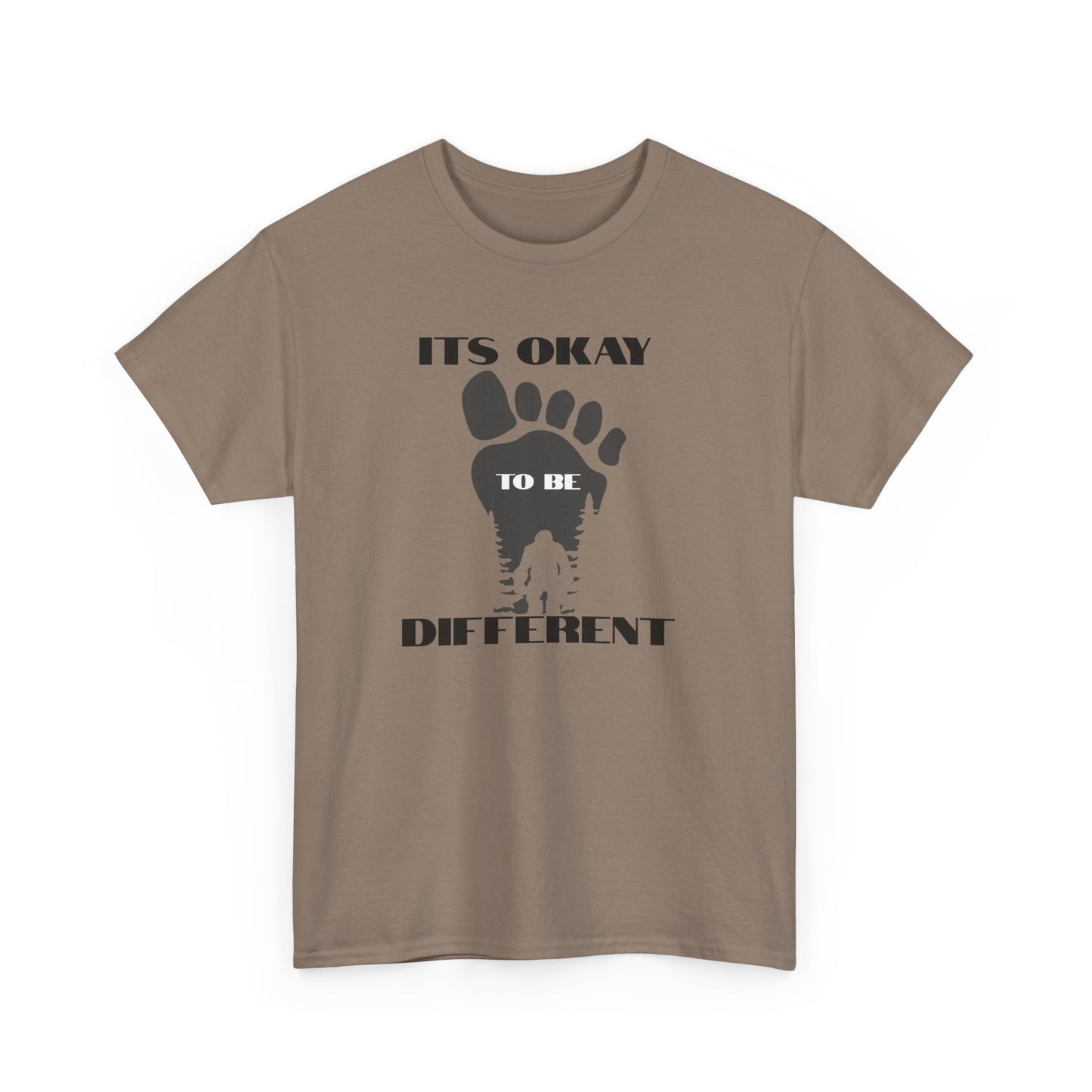Big Foot Unisex Tee - Embrace Being Different