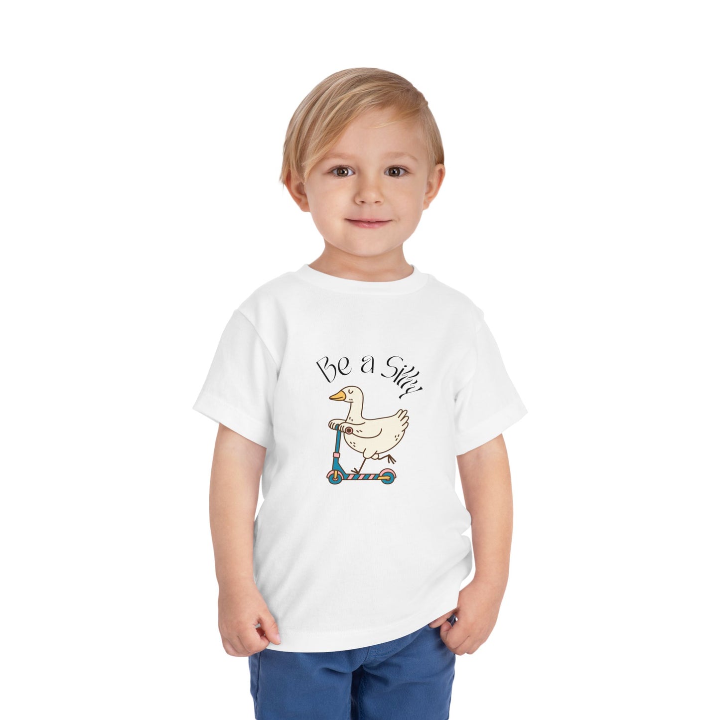 Toddler Tee - 'Be a Silly Goose' Design